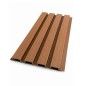 Painel Ripado de Parede Teca Wpc 219X2900X26Mm