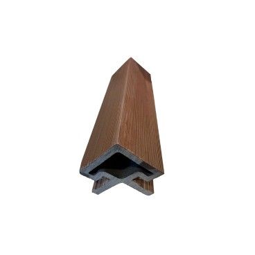 Angular Esterno Wpc Castanho Escuro 2900Mm