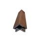 Angular Esterno Wpc Castanho Escuro 2900Mm