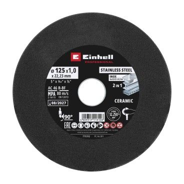 Disco Corte Metal/Inox Profissional �125