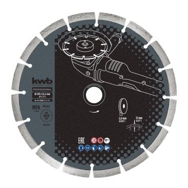 Disco Diamante Segmentado �230x22.23mm