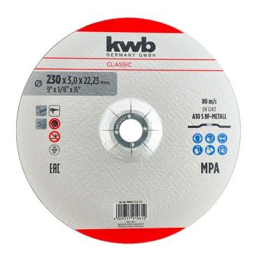 Disco Corte Metal �230x22.23x3mm
