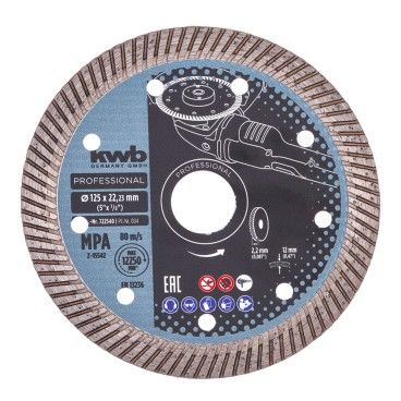 Disco Diamante Turbo �125x10mm
