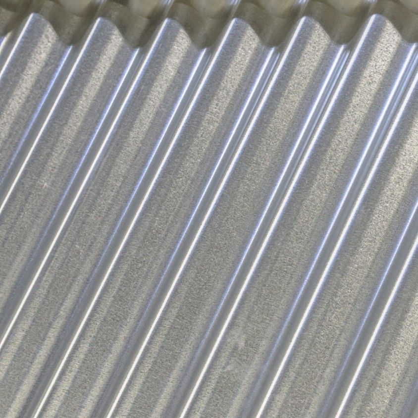 Chapa de Zinco Ondulada Calibre 28 2,00x1,10m