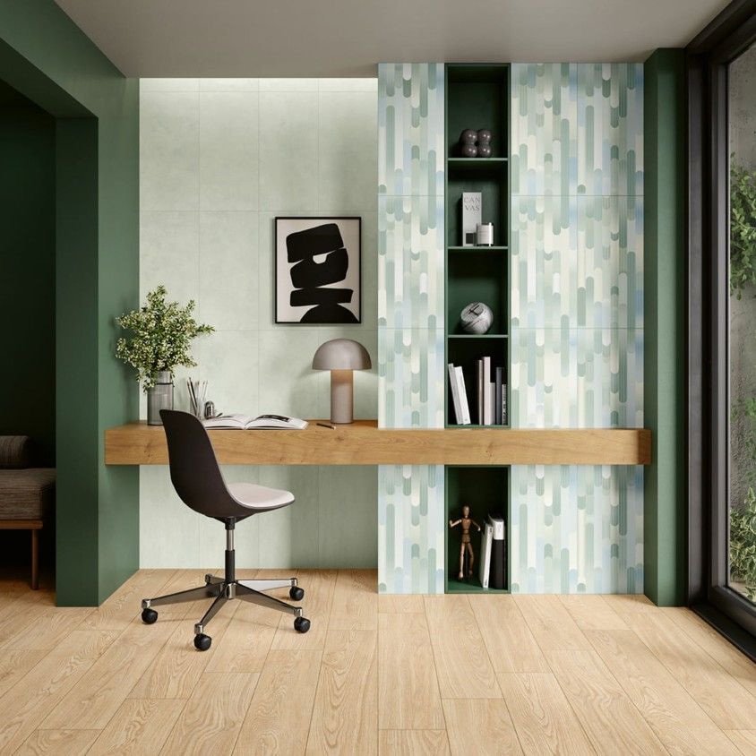 Revestimento Love Spotlight Green Retificado 30x60
