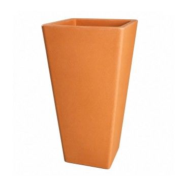 Vaso de Pl�stico Quadrado Alto Impruneta N� 70