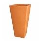 Vaso de Plástico Quadrado Alto Impruneta Nº 70