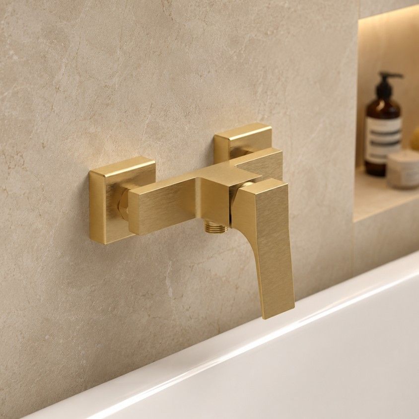 DELBA TORNEIRA DUCHE QUADRA PLUS OURO VELHO