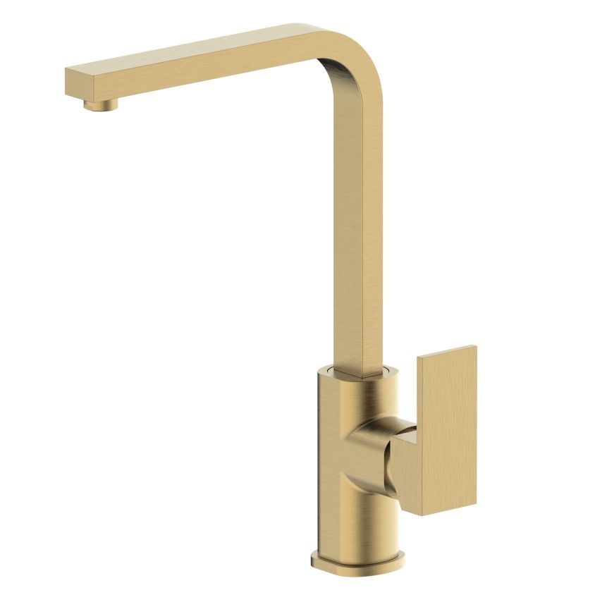 DELBA TORNEIRA COZINHA BICA QUADRA PLUS OURO VELHO