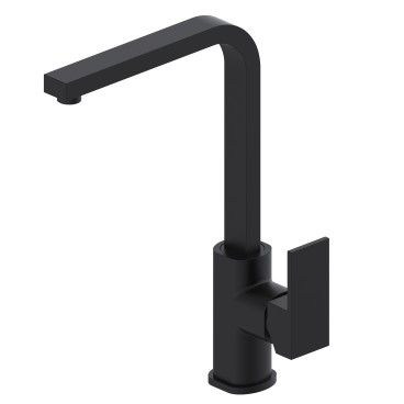 DELBA TORNEIRA COZINHA BICA QUADRA PLUS PRETO