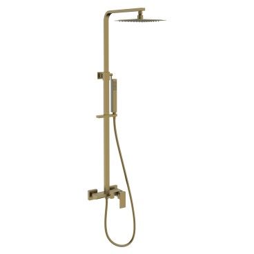 DELBA RAMPA DUCHE QUADRA PLUS OURO VELHO