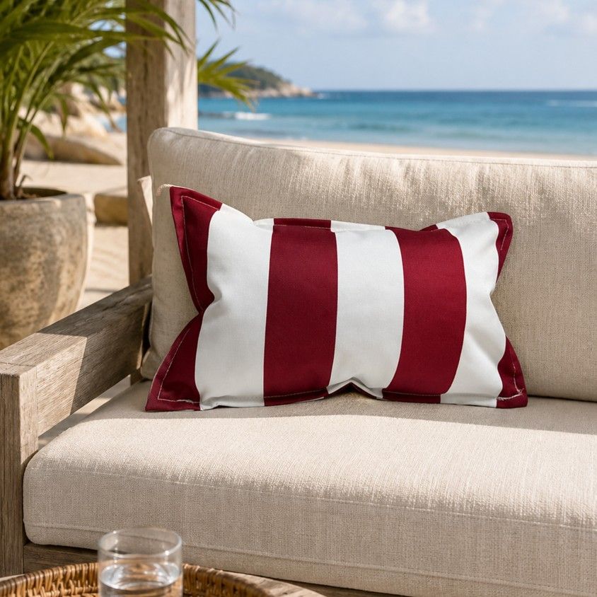 Almofada de Exterior Riscas 45x25