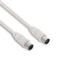 Prolongador de Cabo Coaxial 9,52mm M/F 5mt