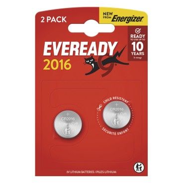 Pilha de L�tio Eveready CR2016 2un