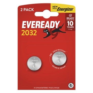 Pilha de L�tio Eveready CR2032 2un