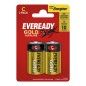 Pilha Alcalina Eveready Gold LR14 C 2un