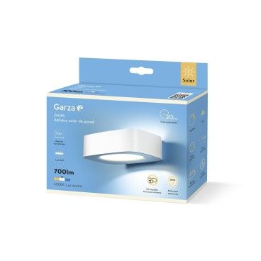 Aplique Solar Dana 700LM Branco Neutro IP65