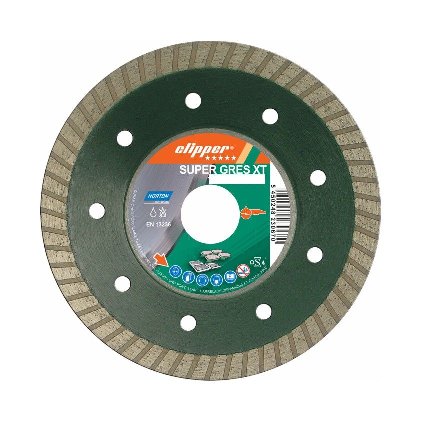 NORTON DISCO DIAMANTE SUPER GRES XT 125x22.23