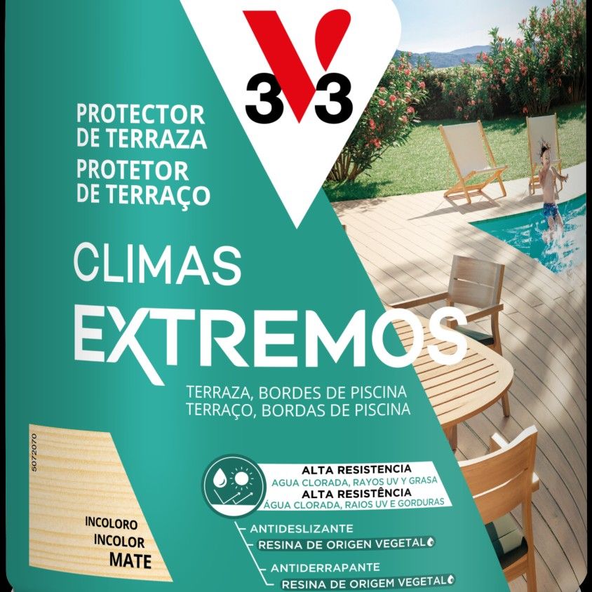 Protetor V33 Climas Extremos Terra�os de Madeira