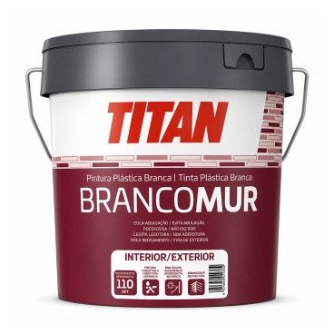 Tinta Pl�stica Interior/Exterior Blancomur Mate