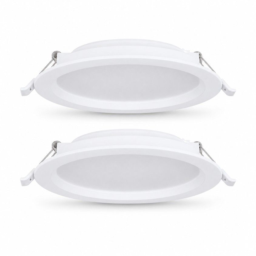Pack 2 Focos de Encastrar 14W �216 4000K Branco
