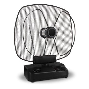 Antena de Interior Amplificada UHD 4K FM/Dab Rota��o 160� 59dB