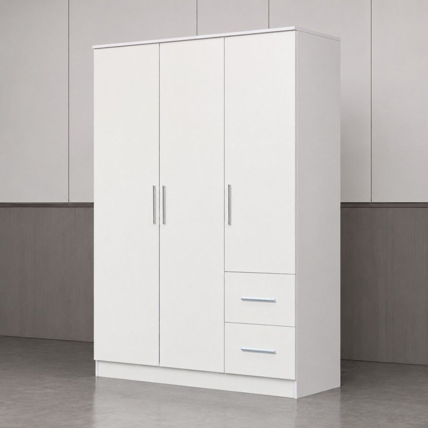 Roupeiro Space (3 Portas + 2 Gavetas)