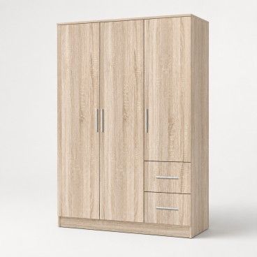 Roupeiro Space (3 Portas + 2 Gavetas)