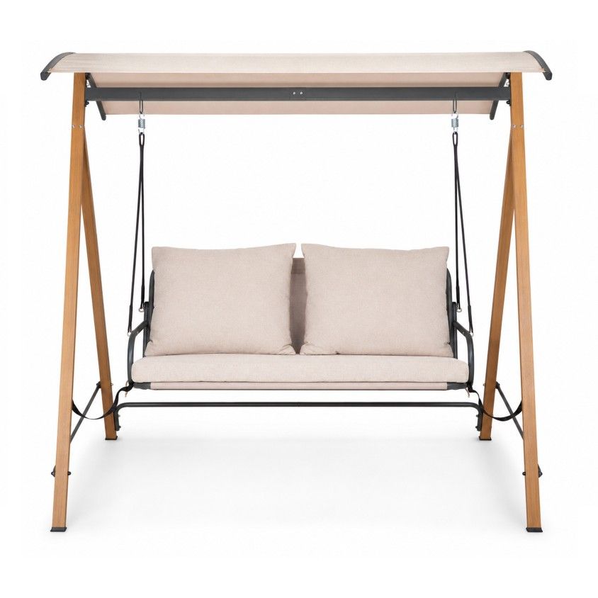 Baloi�o de Jardim 2 Lugares Bege