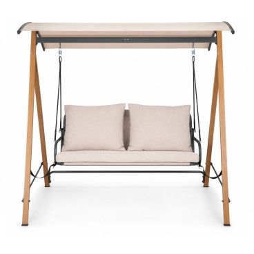 Baloi�o de Jardim 2 Lugares Bege