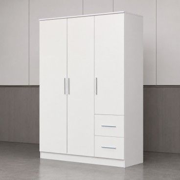 Roupeiro Space (3 Portas + 2 Gavetas)