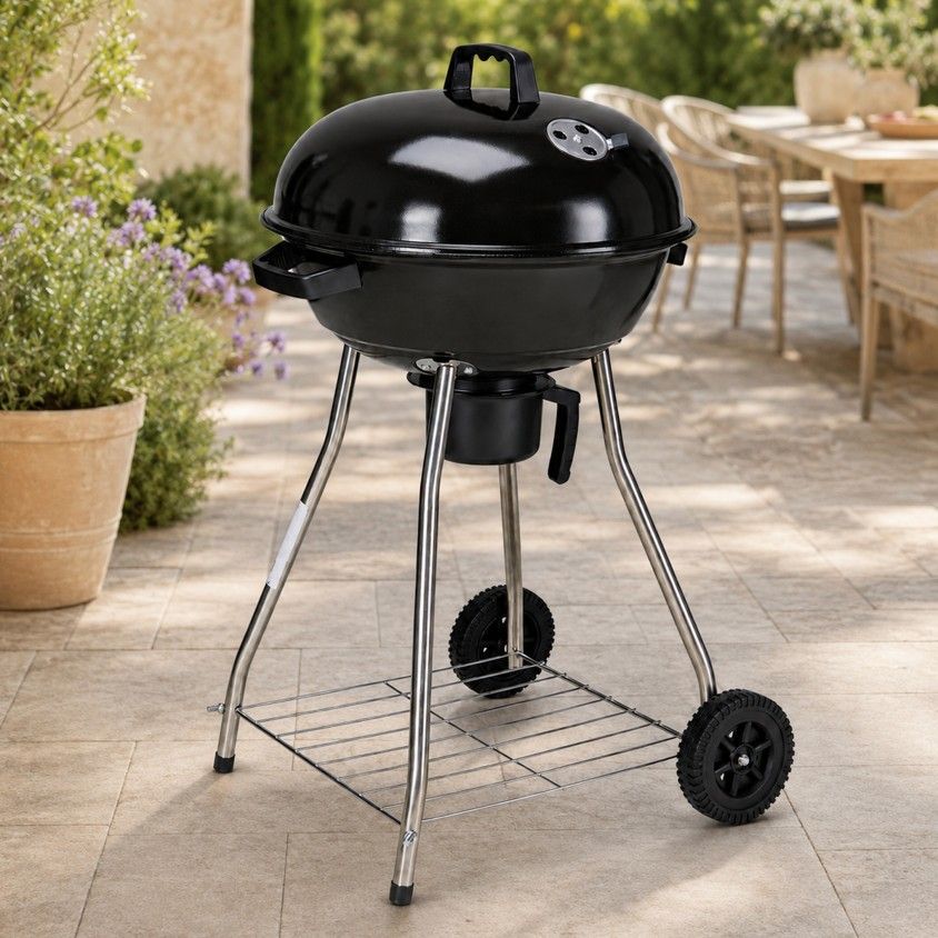 Barbecue com Rodas 47cm GS TUV