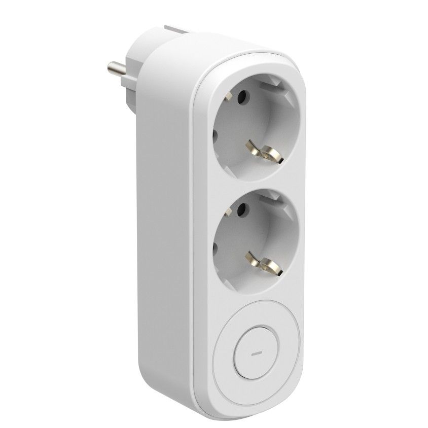 Ficha Adaptadora 2 Tomadas 16A com Interruptor Prima