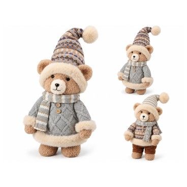 Urso de Peluche 50cm Sortido