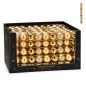 Conjunto de Bolas de Natal Douradas 9x60mm