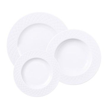 Conjunto de Jantar Ingrid 12 Pe�as Porcelana