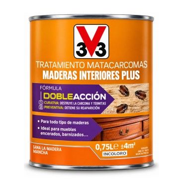Tratamento Inseticida Madeiras Interiores Plus V33